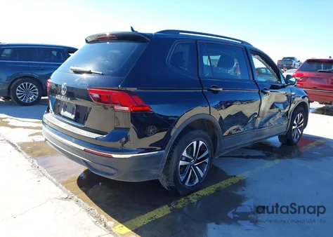 2022 Volkswagen Tiguan 2.0T S z USA, uszkodzony, nr VIN 3VV1B7AXXNM111809